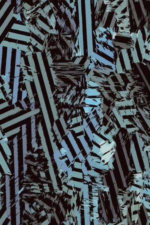 几何印花华亿平台图片