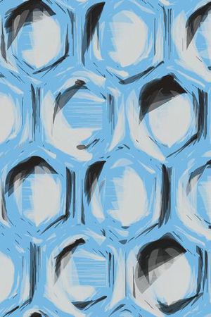 几何印花华亿平台图片