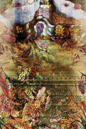 定位花系列印花华亿平台图片