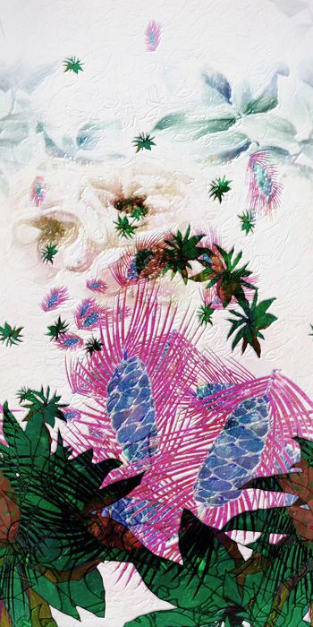 定位花系列印花华亿平台图片