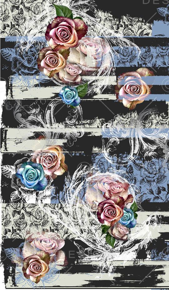 时尚印花华亿平台图片