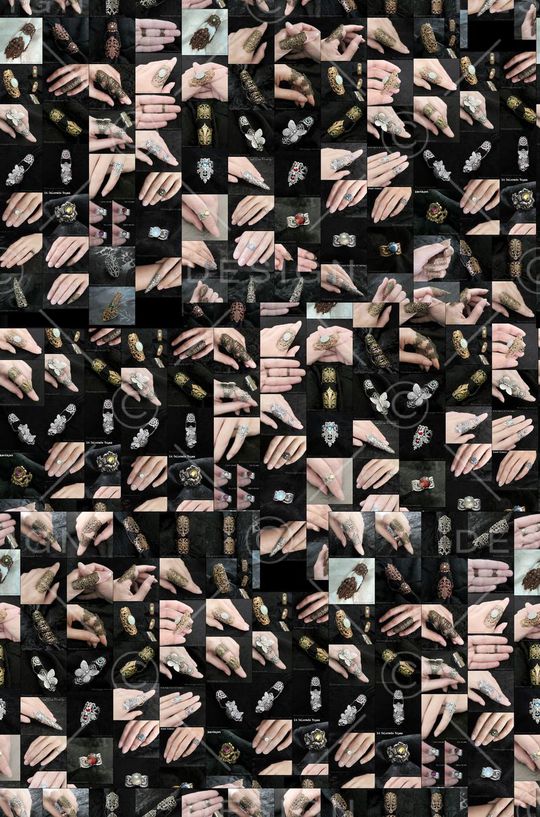 复古印花华亿平台图片