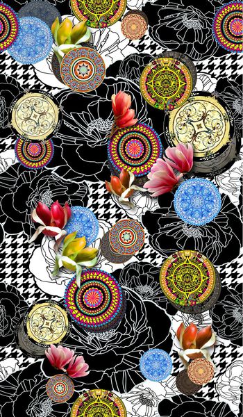 流行印花华亿平台图片