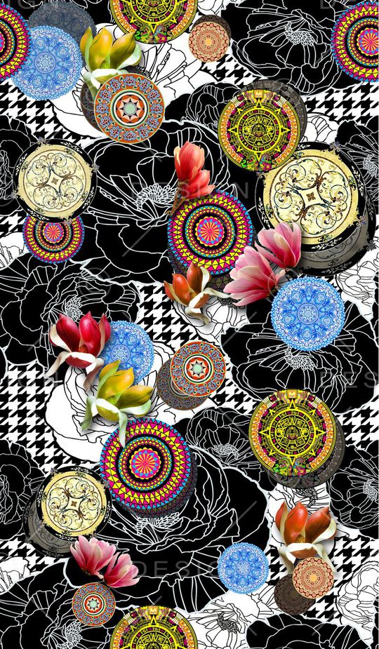 流行印花华亿平台图片