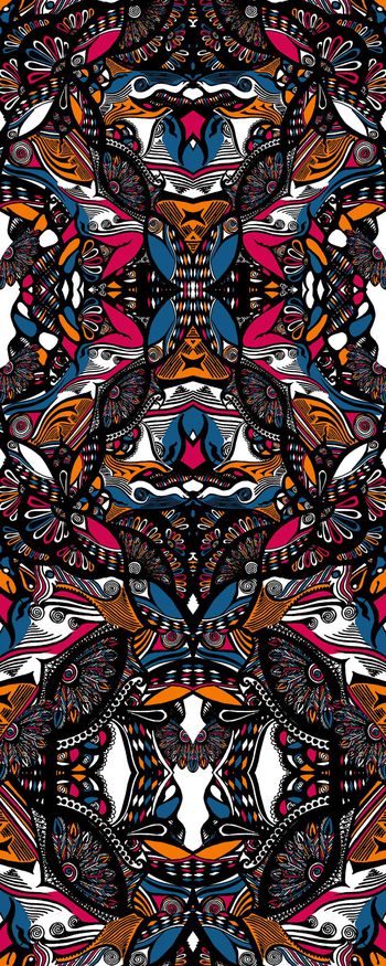 536513-流行时尚民族风插画系列01