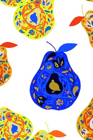 田园风印花华亿平台图片