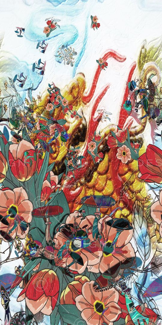 定位花印花华亿平台图片