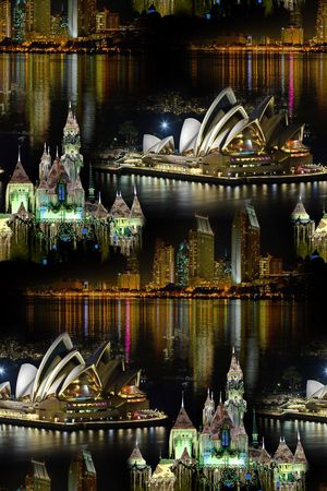 风景照印花华亿平台图片