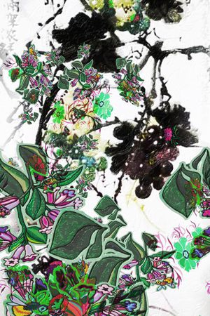 定位花印花华亿平台图片