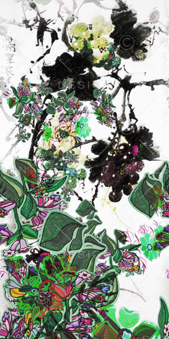 定位花印花华亿平台图片