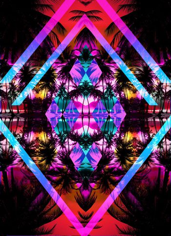 536616-時尚大牌熱帶椰樹定位华亿平台