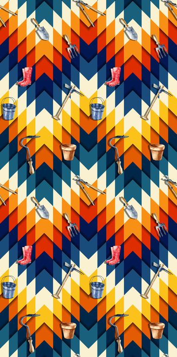 536628-田园工具  几何 菱形