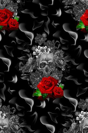 抽象印花华亿平台图片