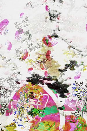 抽象印花华亿平台图片