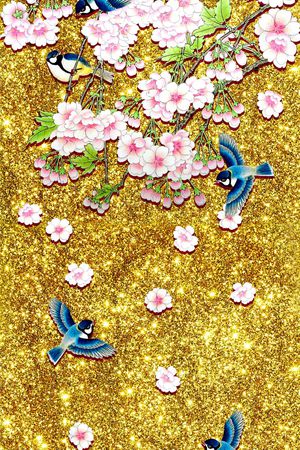 古典印花华亿平台图片