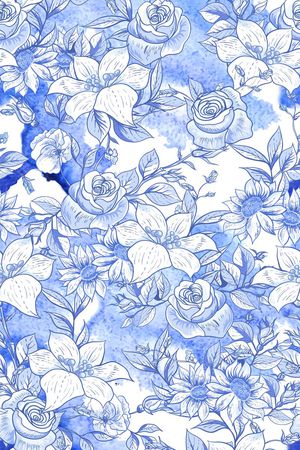 清新印花华亿平台图片