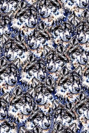 潮流时尚印花华亿平台图片