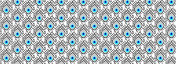 536813-男装衬衫孔雀羽毛满版印花