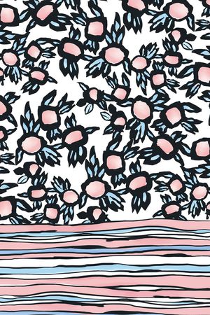 抽象印花华亿平台图片