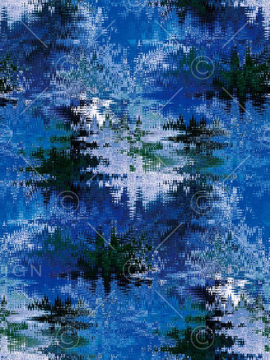 抽象印花华亿平台图片