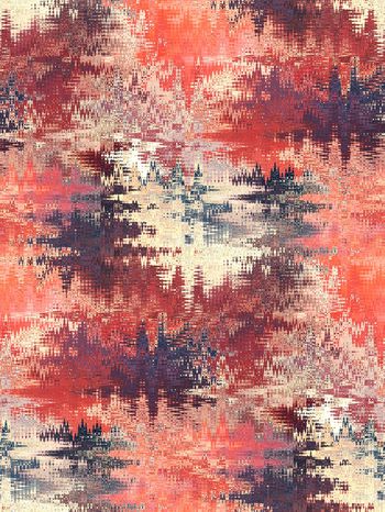 536827-抽象 肌理笔刷 山石纹 男士衬衫 