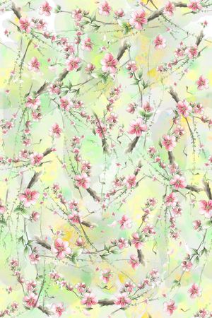 小清新印花华亿平台图片