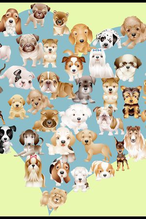 可爱卡通印花华亿平台图片