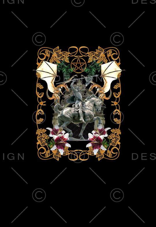 复古印花华亿平台图片