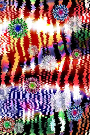 斑马纹印花华亿平台图片