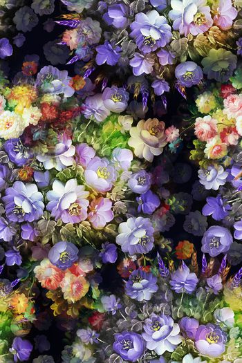 537081-油画小碎花