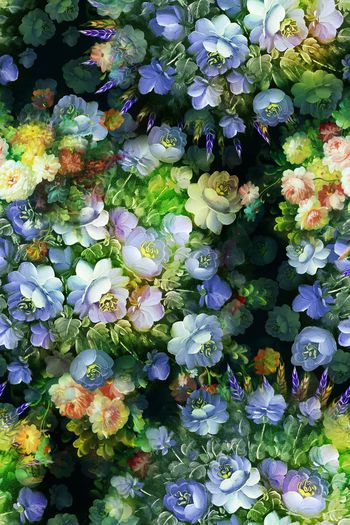 537082-油画小碎花