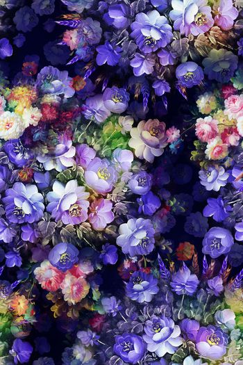 537083-油画小碎花