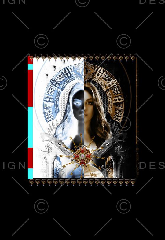 潮流时尚印花华亿平台图片