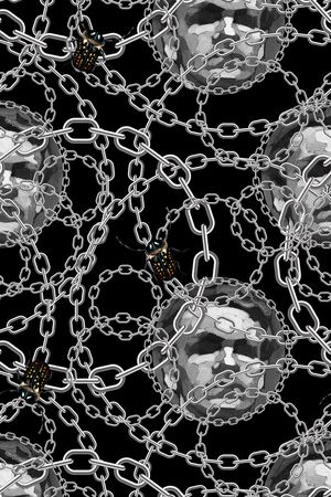 抽象印花华亿平台图片