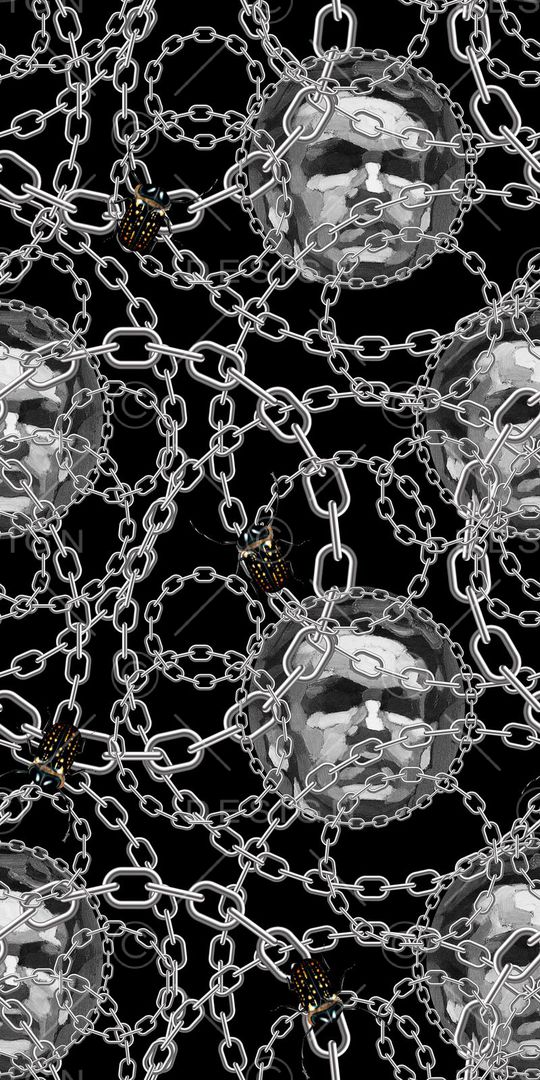 抽象印花华亿平台图片