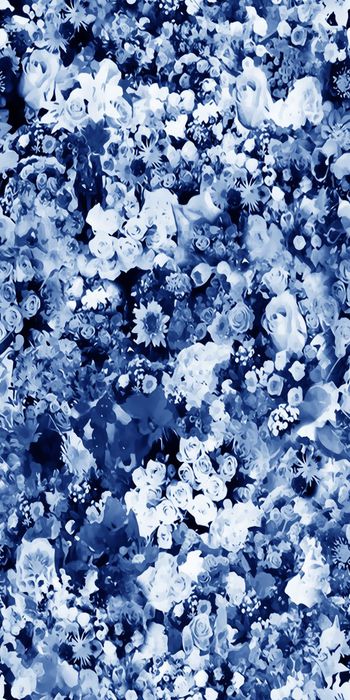 537151-时尚 花卉 单色 小花  丝绸 棉