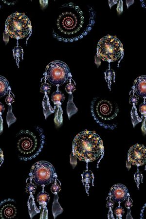 黑底印花华亿平台图片