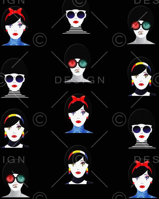 波普风印花华亿平台图片