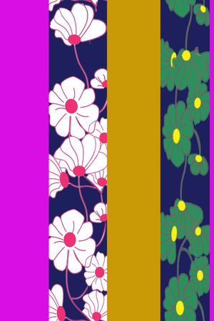 流行时尚 潮流 服装 手绘装饰花 半身裙 家纺印花华亿平台图片