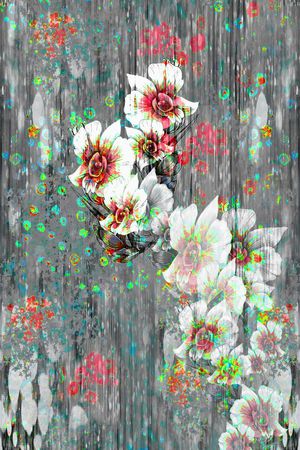 中国风印花华亿平台图片