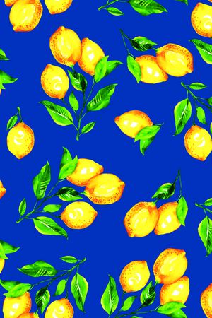 柠檬印花华亿平台图片