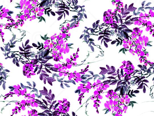 中国风印花华亿平台图片