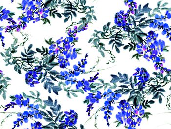 537291-时尚水墨花藤