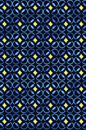 时尚几何印花华亿平台图片