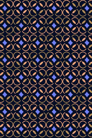 时尚几何印花华亿平台图片