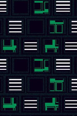 时尚几何印花华亿平台图片