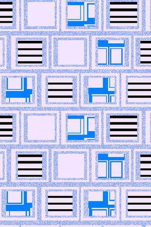 时尚几何印花华亿平台图片