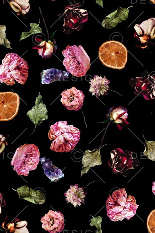 干花矿石印花华亿平台图片