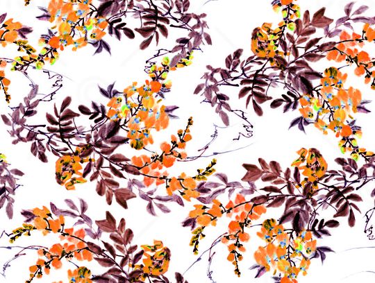 中国风印花华亿平台图片