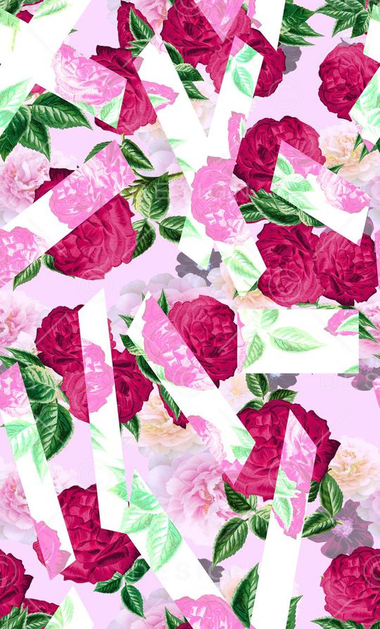 田园风印花华亿平台图片